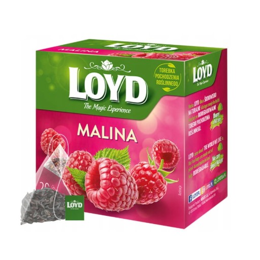 Ovocný expresný čaj Loyd Tea Malina Ex20