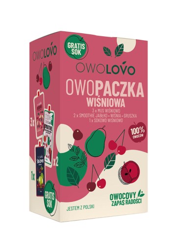 OWOLOVO OWOPACZKA pre DETI Čerešňová zmes