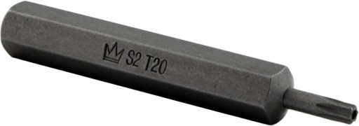 TORX BIT T20 x 75mm S2 s OTVOROM