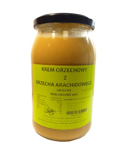 ARAŠIDOVÝ KRÉM 100% ORIEŠKY 900G Ecobi maslo