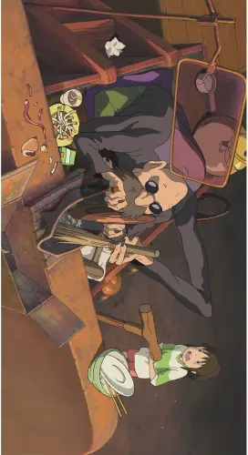 Anime Spirited Away smradľavý plagát 033 A3 (vlastné)