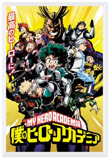 Pôvodný anime plagát My Hero Academia 61 x 91,5