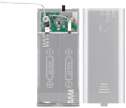 Svetelná reťaz 20x LED časový spínač IP20