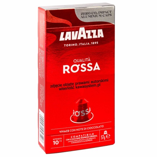 Kapsuly Nespresso Káva Lavazza Loved Rossa