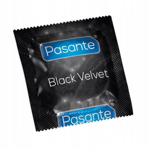 PASANTE BLACK VELVET BLACK KONDÓMY XL 1 KS.