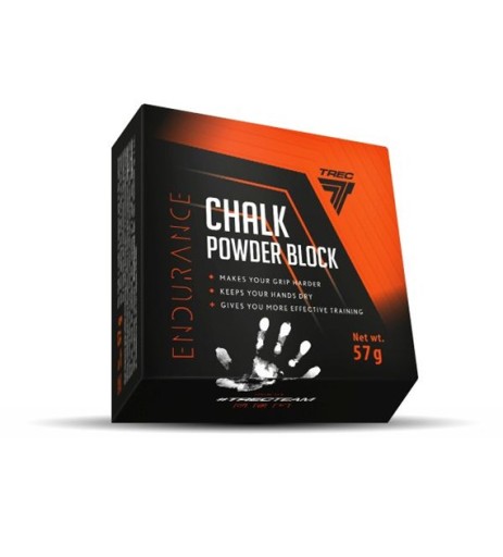Trec Chalk Powder Block kocka Magnesia 57g
