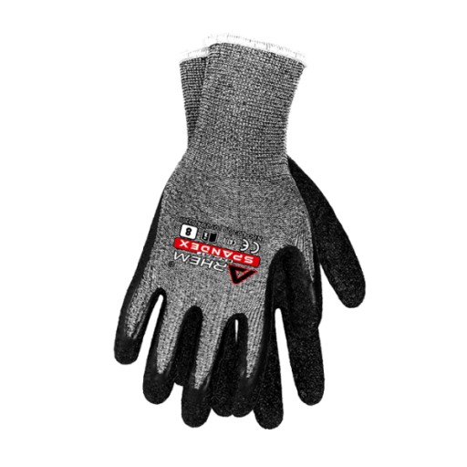 Potiahnuté, ochranné, porézne, odolné pracovné rukavice ARHEM SPANDEX veľkosť 9