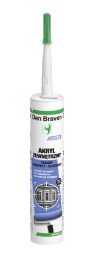 Den Braven ACRYLIC-EXTRA vonkajší BIELY 280 ml
