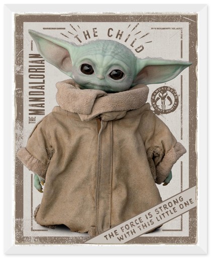 Plagát Star Wars The Mandalorian The Child 40x50cm
