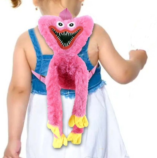 Taška na batoh HUGGY WUGGY Poppy Playtime ružová