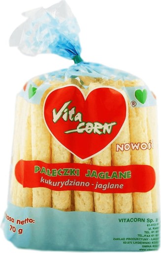 Proso a kukuričné tyčinky 70 g
