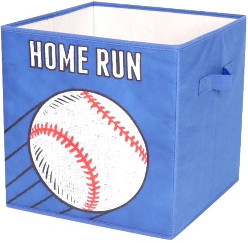 KSZPUDEŁKO NÁDOBA NA HRAČKY HOME RUN 30x30x30 cm