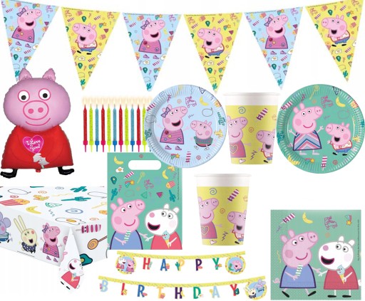 PÁRTY Plastové poháre PEPPA PIG 2301