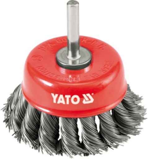 PREDNÁ KEFA S DRÔTKOM 75MM YATO SPLAT WIRE