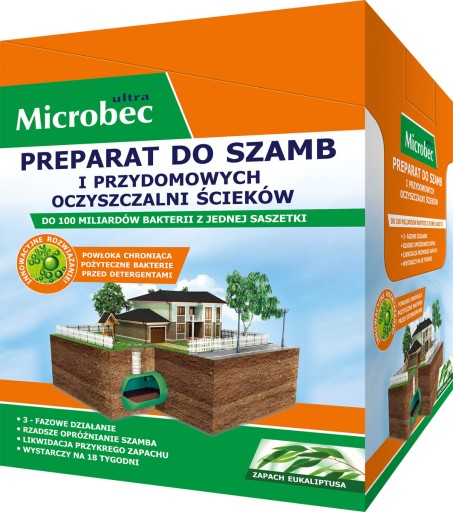 Prášok na prípravu septiku Bros 25g