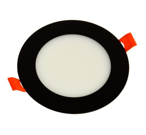 Zápustné LED panelové svietidlo 230V 6W 3000K čierne