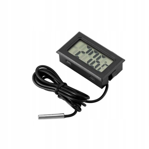 PRESNÝ ELEKTRONICKÝ DIGITÁLNY TEPLOMER SO SONDOU + PREHĽADNÝ DISPLEJ