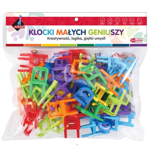 Stolička bloky 40 prvkov