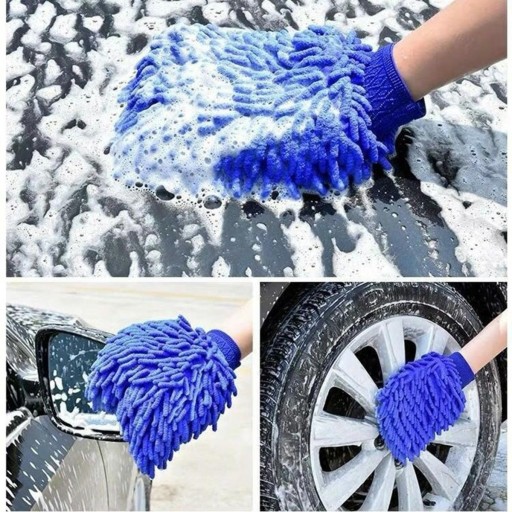 RUKAVICE Z MIKROVLÁKNA NA UMÝVANIE AUTOMOBILOV