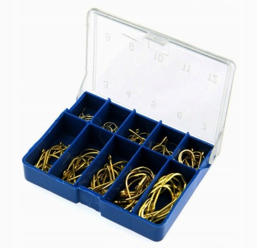 SADA RYBÁRSKYCH HÁKOV S OSTŇATÝM OČOM 50 KS