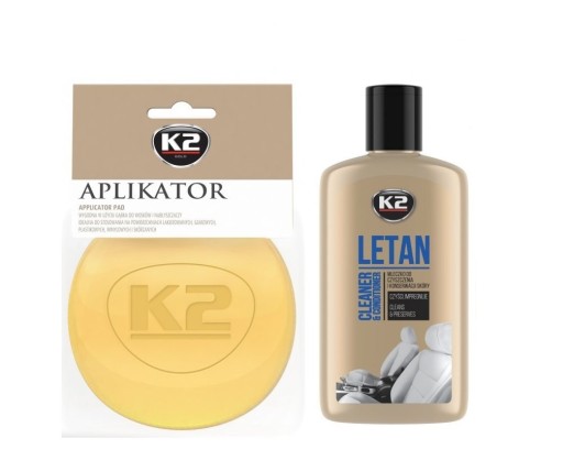 K2 LETAN NA ÚDRŽBU KOŽE APLIKÁTOR