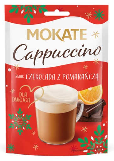 Káva Cappuccino Čokoláda s pomarančovou dezertnou penou bez espresso kávovaru 40g