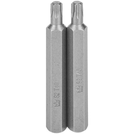 C3308 torx bit T45 75x10 mm oceľ S2 2 ks richmann