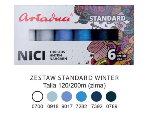 Závity Ariadna 120 Štandard 200m 6 ks - ZIMNÉ
