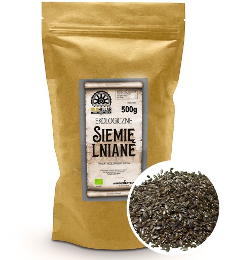 Bio ľanové semienko 0,5 KG BIO