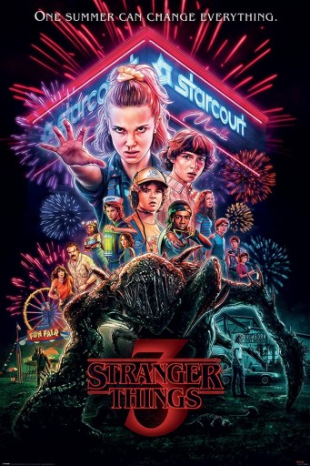 Filmový plagát Stranger Things plagáty na stenu 61x91,5 cm do obývačky