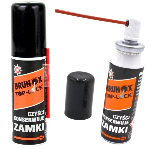 Brunox Top Lock 25 ml na odomykanie a údržbu zámkov a vložiek