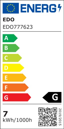 Dekoratívna LED žiarovka E27 ST64 SMOKE 7W 1800K teplá 300lm EDO