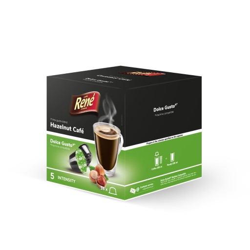 René GRANDE LIESKOORIEŠKOVÉ kapsuly / ORIEŠKOVÁ KÁVA pre Dolce Gusto 16 ks