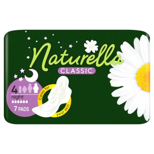 Hygienické vložky NATURELLA Normal Classic Night 7 ks.