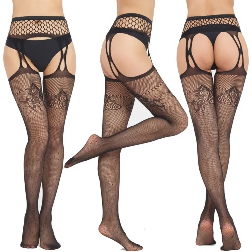 SEXY PANČUCHY S OPAŠOVÝMI PODVOZKOVÝMI PANČUCHY