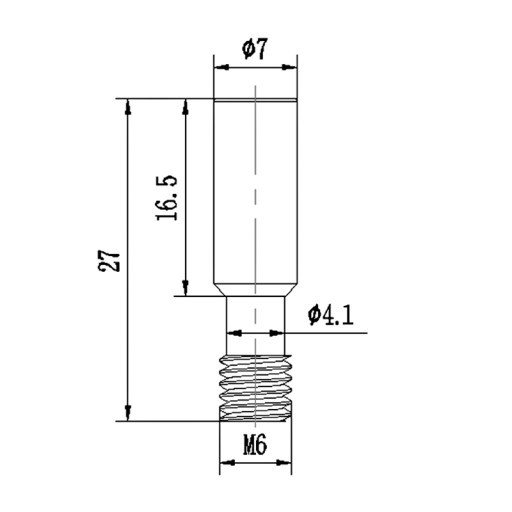 Heatbreak PTFE hrdlo 1,75 mm Ender 3 5 CR10
