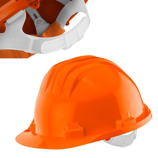 NEO PRILBA OHS OCHRANNÁ KONŠTRUKCIA PRACOVNÁ PRILBA ORANŽOVÁ