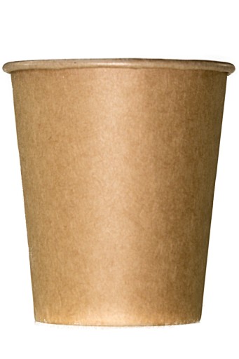 250ML PAPIEROVÉ ŠÁLKY NA KÁVU, KRAFT NÁPOJE, 50 KS