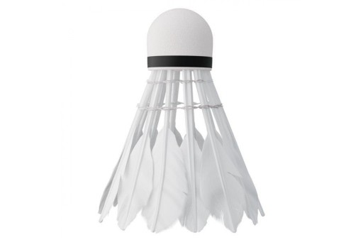 Pérové loptičky na bedminton Tube 3 ks