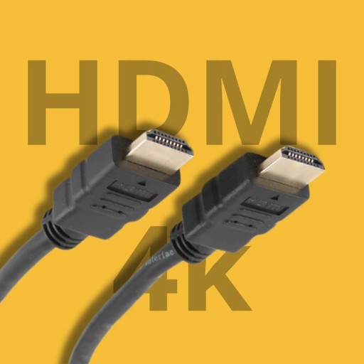 HDMI - HDMI KÁBEL ETHERNETOVÝ KONEKTOR 4K 60Hz UHD 3D ČIERNA 1,8m