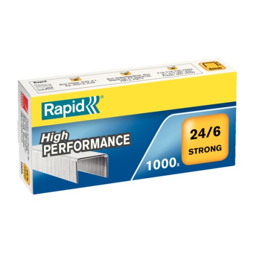 Sponky 24/6 RAPID STRONG 1000ks pre zošívačku K1