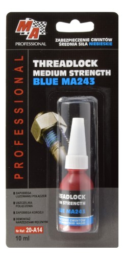 LEPIDLO NA ZABEZPEČENIE NITÍ STREDNE MODRÉ 10ml