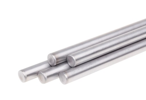 Nerezová, kyselinovzdorná tyč, priemer 8mm | 50 cm INOX / AIS304 / 1.4301 / 0H18N9