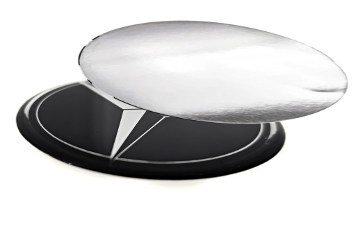 Silikónový emblémový odznak 55mm pre Mercedes 5,5cm