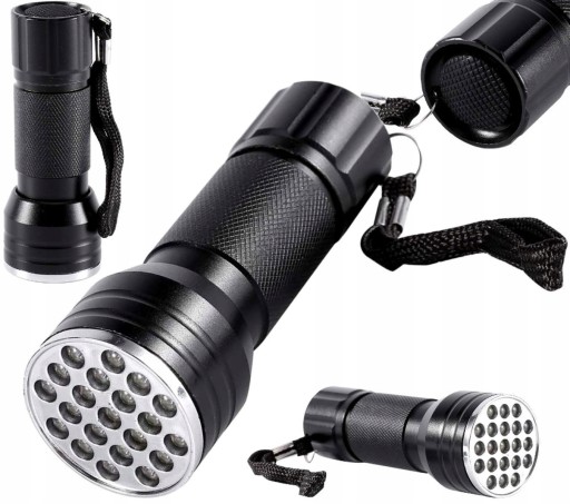 Baterka LED detektor Tester UV diód čierna BANKOVKA KLÍMA Jantárová Moč