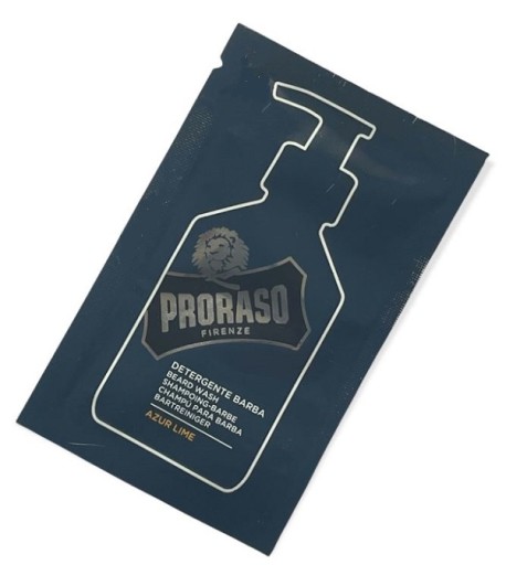PRORASO AZUR LIME Šampón na fúzy VZORKA 4 ML