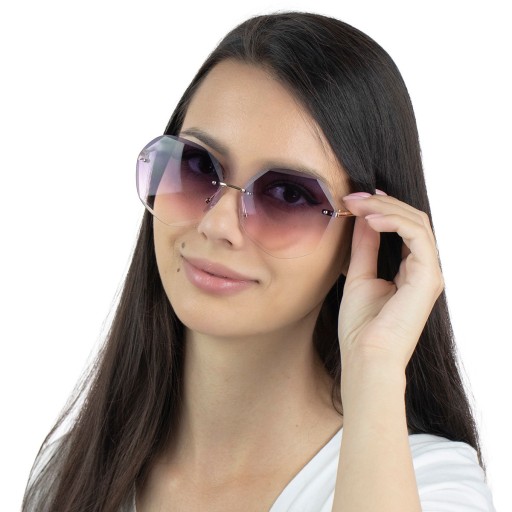 Dámske slnečné okuliare, PURPLE šošovky