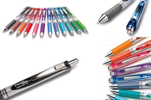 Guľôčkové pero EnerGel BL77 PENTEL, zelené