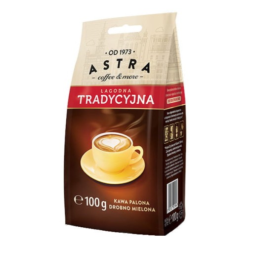 Astra Traditional Mild 100g mletá káva