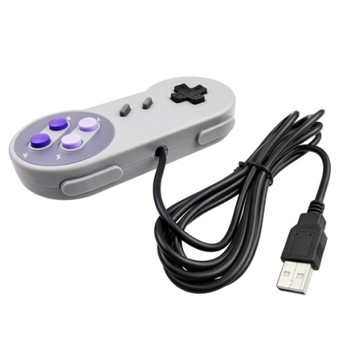 IRIS Pad gamepad retro USB ovládač pre PC v štýle SNES pad